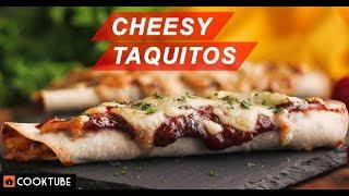 These Cheesy Taquitos or Cheesy Pizza Rolls Are Irresistible | How To Make Taquitos