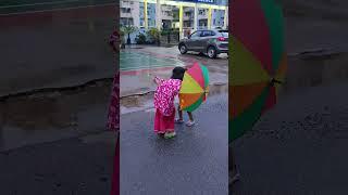 Walk in the rain #NIT Rourkela