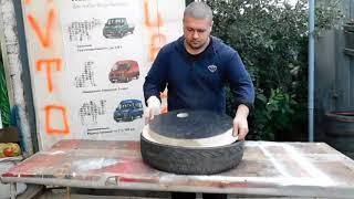 Guy Builds Homemade Car Jack Using Tire - 1182396