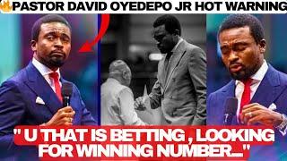 PST DAVID OYEDEPO JR WARNS YOUTH @ SHILOH: " U THAT WILL BE LOOKING FOR WINNING NUMBER..."