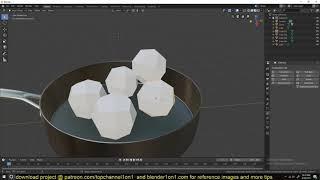 blender daily tip   using blender advanced physics rigid body simulation