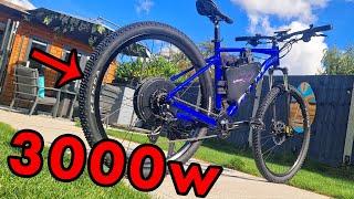 How To: Convert ANY bike into a fast E-BIKE!  **DIY ELECTRIC HUB MOTOR KIT FITTING GUIDE**