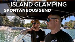 We took the boat to an island camping and slept in a shipping container | Spontaneous Send