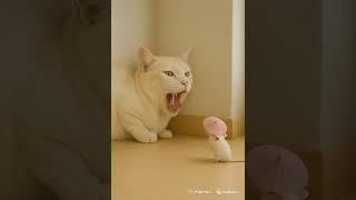 Can This Brave Mouse Outsmart the Cat? #shorts