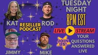 Live Reseller Podcast Chat eBay Nurse Flipper Picking & Punching Deathpile Picker Old School Flips