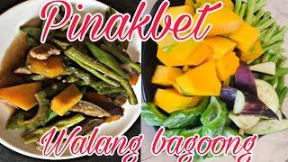 Pinakbet  Walang bagoong Lutong bahay (Panlasang pinoy) lovekate Cañedo