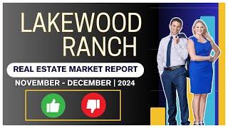 Lakewood Ranch - REAL ESTATE Update | INVENTORY GROWS!