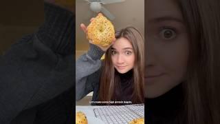 High protein bagels