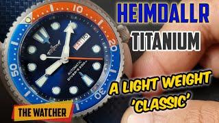 Heimdallr Titanium Turtle Homage - Classic design made light weight | Full Review | The Watcher