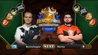 Bunnyhoppor vs Warma | 2021 Hearthstone Grandmasters Europe | Top 8 | Season 1 | Week 1