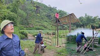 Father panicked when seeing daughter working at height and falling