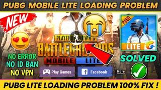  How To Fix Pubg Lite Loading Problem | Pubg Mobile Lite Screen Loading Problem Solved 2024 