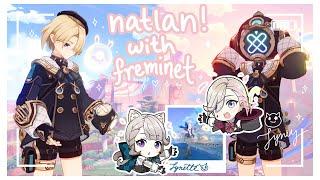 exploring natlan𝜗𝜚⋆₊˚.° ༘⋆𐙚₊ building freminet🫧˚ ft. lyney & lynette ⊹꒰ᐢ. .ᐢ꒱₊˚⋆𐙚₊˚⊹