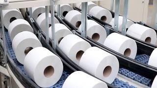 COMO se HACE el PAPEL HIGIÉNICO en ROLLO| ASÍ se FABRICA el PAPEL de BAÑO