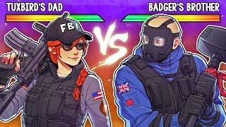 How My Dad Went Pro in Rainbow Six Siege ft. THERUSSIANBADGER