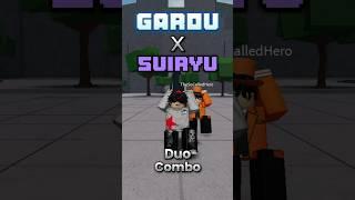 Garou X Suiryu Combo|| The Strongest Battleground #strongestbattlegrounds #roblox #pvp