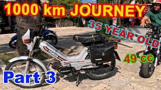 TOMOS ADVENTURE, 1000 km journey on 35 year old TOMOS A3, Part 3