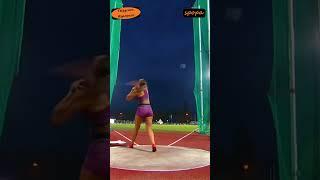 HR: Sandra ELKASEVIĆ ️️ Memorial Borisa Hanžekovica #spopaW #shorts #athletics #viral