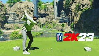 THE CRAZIEST FANTASY COURSE I'VE PLAYED - Fantasy Course Of The Week #90 | PGA TOUR 2K23