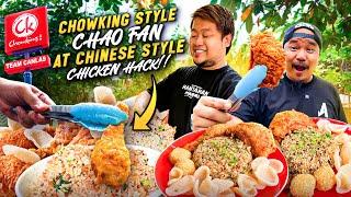 Chowking Style "CHINESE FRIED CHICKEN HACK!" at "BEEF CHAO FAN FRIED RICE COPYCAT!"