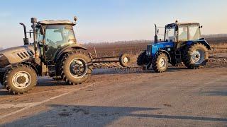 Сезон відкрито , закоиваю вологу СКАУТ ТD-1104C і МТЗ 892.2