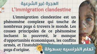 Maîtriser le français : Texte en françaisavec traduction en arabepour un apprentissage efficace