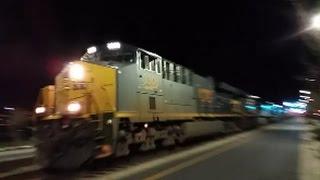 [CSX]3308 ET44AH-CW46AH-[NS]2571 SD70M-2-ES40DC-ES40DC W981-03 H & W Loads & Windmill Blade Flats