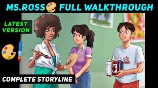 MISS ROSS COMPLETE QUEST FULL WALKTHROUGH | MISS ROSS STORYLINE SUMMERTIME SAGA 0.20.16 ALL MISSIONS