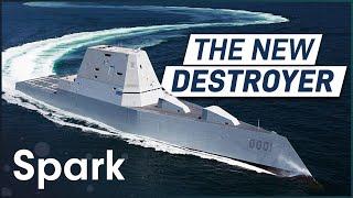 USS Zumalt: The Most Powerful Stealth Destroyer That Slices Through Waves | Power | Spark