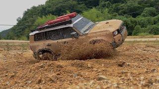 1/10 Scale RC : 2024 NEW TOYOTA LAND CRUISER 250 Mud&Offroad Driving_4 #JLC3DP