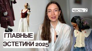 ТРЕНДОВЫЕ ЭСТЕТИКИ 2025 | ТРЕНДЫ ВЕСНА-ЛЕТО 2025 | ЭСТЕТИКИ И КОРЫ