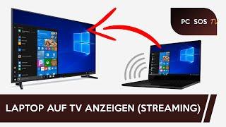 Laptop auf TV anzeigen (Streaming) - PC SOS TV