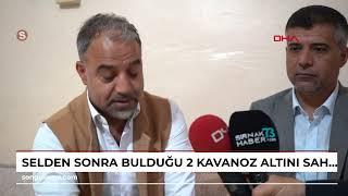 Selden sonra bulduğu 2 kavanoz altını sahibine teslim etti