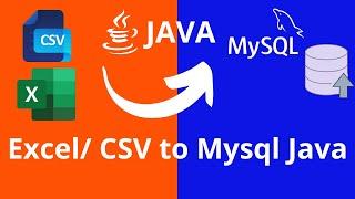 Insert Excel/CSV data into MySql database || JDBC batch to insert csv file into database using Java