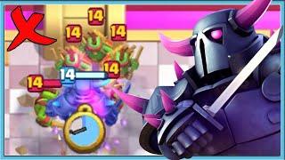  ГРИБ СПАМ С ПЕККОЙ! КАК НЕ НАДО ИГРАТЬ / Clash Royale