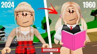 OS TEMPOS DE ESCOLA DA VOVÓ! Historinha Brookhaven RP! Roblox