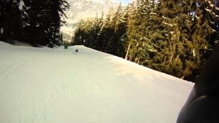 Ahornbahn, Mayrhofen - Skiing Top to Bottom