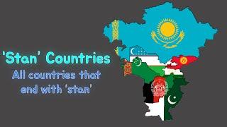 Countries That End With “Stan” | Kxvin