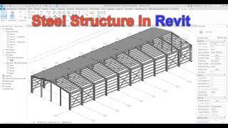 Steel Structure Tutorial in Revit 2023 - #001