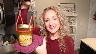 Home Canned Chicken Soup ~ Beginner Pressure Canning Recipe ~ Cold and Flu Season ~ Canning Soup