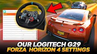 Our Forza Horizon 4 Logitech G29 Wheel Settings - Those Gamer Lads