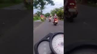 Pov hp android menahan getaran motor honda cb150r