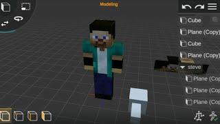 prisma 3d: how to create minecraft player model from a minecraft skin | prisma 3d