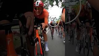 You’ve got be ready for anything in the peloton  #fyp #cycling #gopro #procycling #shorts #funny