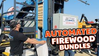 Hands-Free Firewood Bundles - North America's First Automated Firewood Packaging Machine