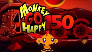 Игра "Счастливая Обезьянка 150" (Monkey GO Happy 150) - прохождение