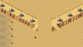 Yuris' Revenge (Red Alert 2) - Desert Showdown 1 Vs 7 (Extra Hard)