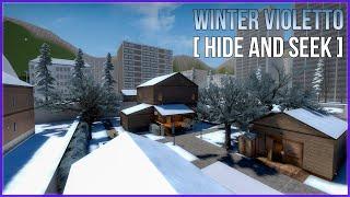 Все Телепорты И Нычки На Карте "Winter Violetto [Hide and Seek]"