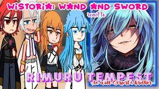 Wistoria: Wand and Sword react to Rimuru Tempest as Will's brother|| Chu Gacha Reacts|| {}||