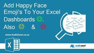 Add Happy Face Emoji To Excel Dashboards.